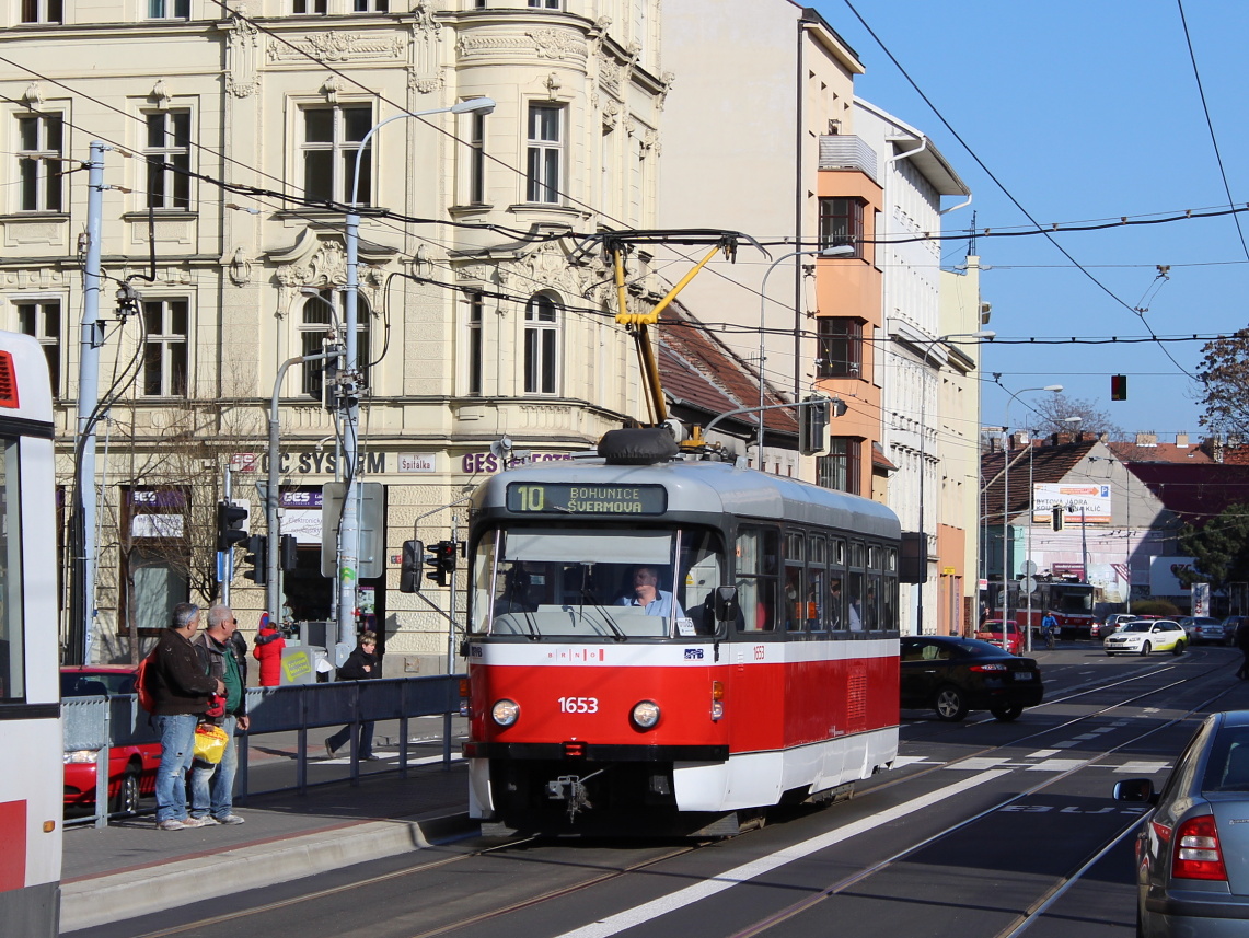Брно, Tatra T3R.PV № 1653