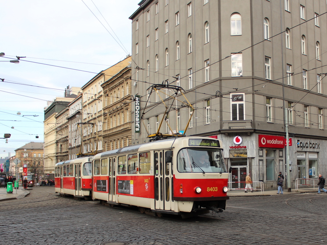 Прага, Tatra T3R.P № 8403