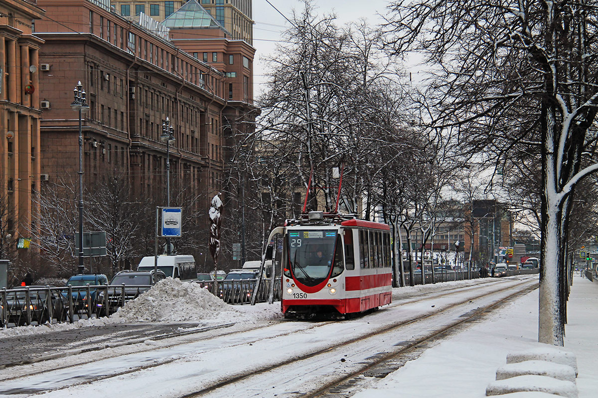 Санкт-Петербург, 71-134А (ЛМ-99АВН) № 1350 Санкт-Петербург, 71-134А (ЛМ-99АВН) № 1350