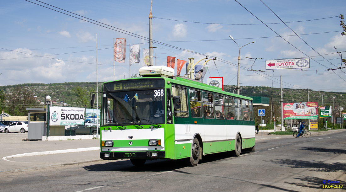 Черновцы, Škoda 14TrM № 368