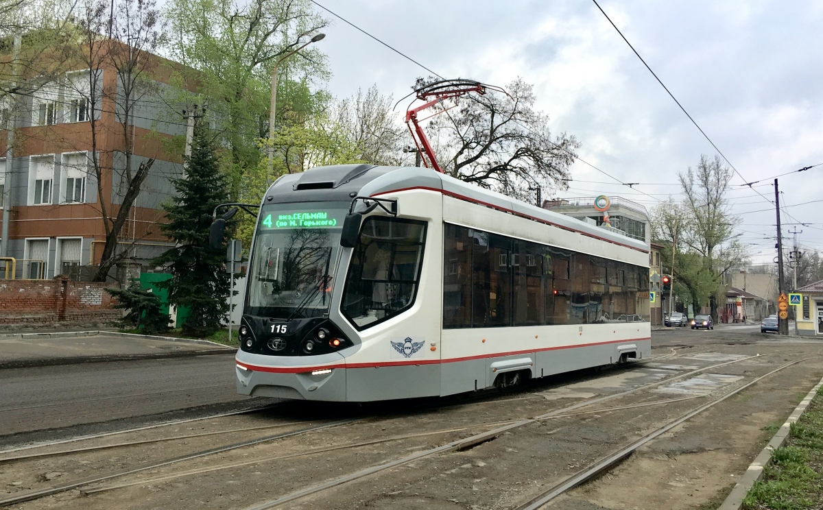 Ростов-на-Дону, 71-911E «City Star» № 115 Ростов-на-Дону, 71-911E «City Star» № 115