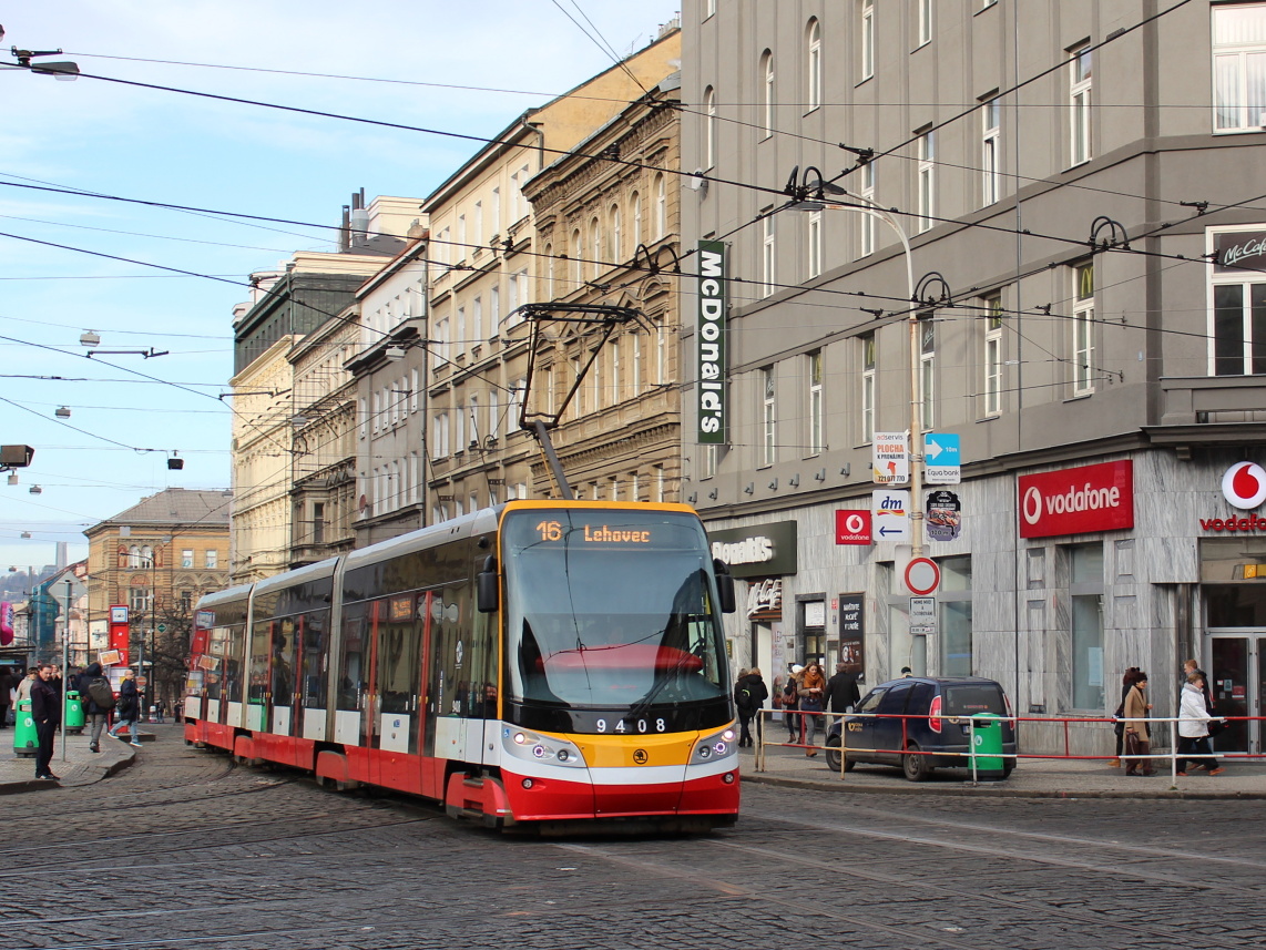 Praha, Škoda 15T6 ForCity Alfa Praha č. 9408
