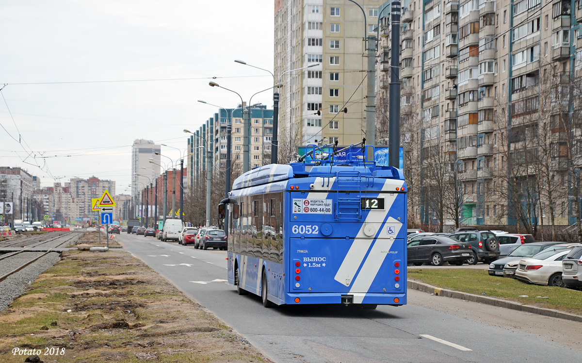 Санкт-Петербург, Тролза-5265.08 «Мегаполис» № 6052