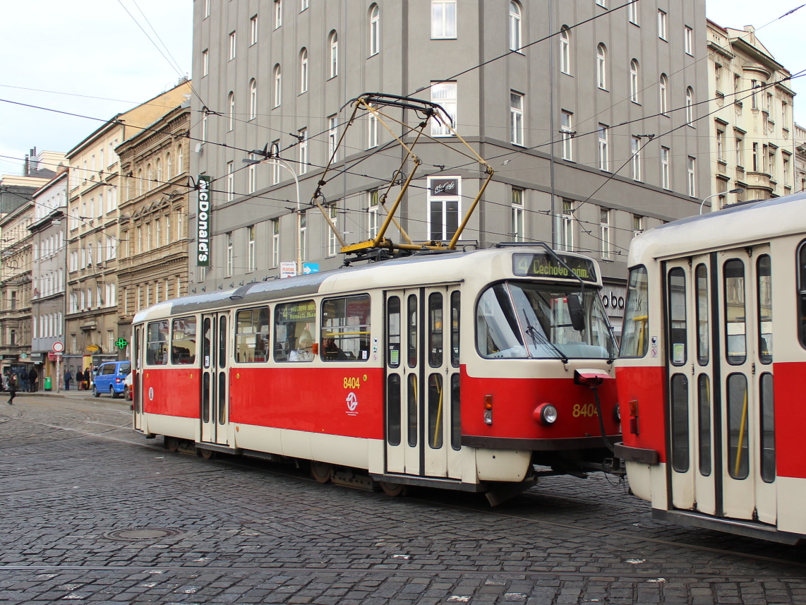 Прага, Tatra T3R.P № 8404