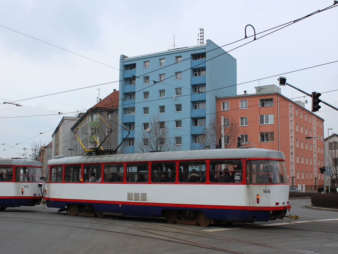 Olomouc, Tatra T3SUCS № 166 Olomouc, Tatra T3SUCS № 166