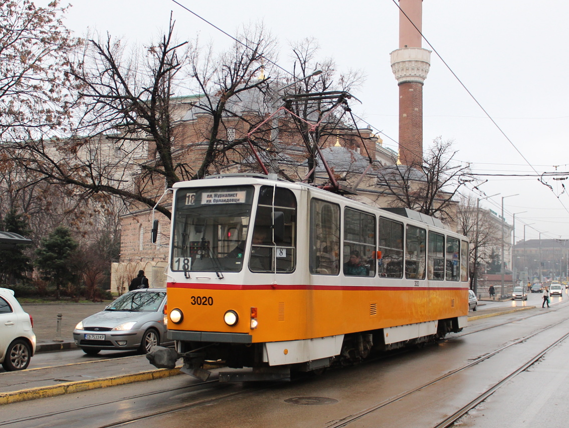 София, Tatra T6A2B № 3020