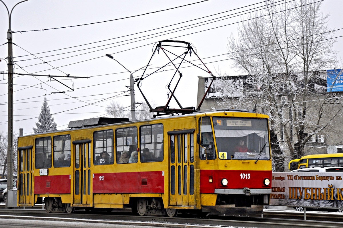 Барнаул, Tatra T6B5SU № 1015