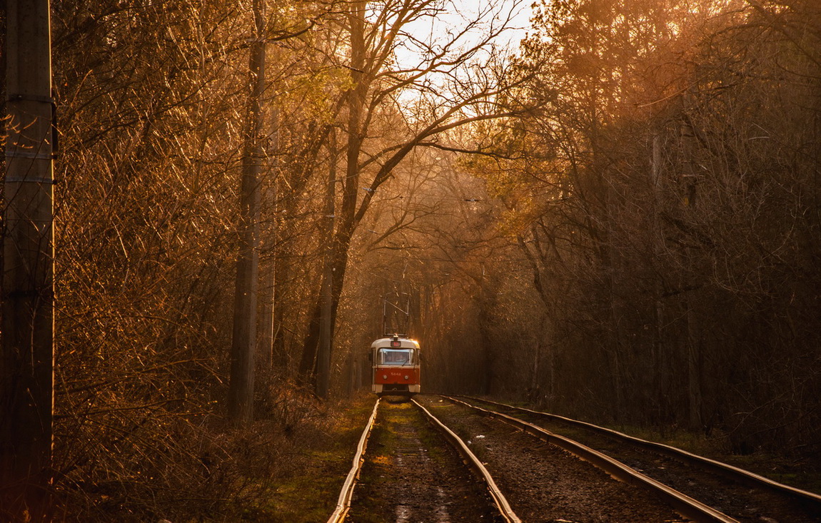 Kyjev — Tramway lines: Podilske depot network — north