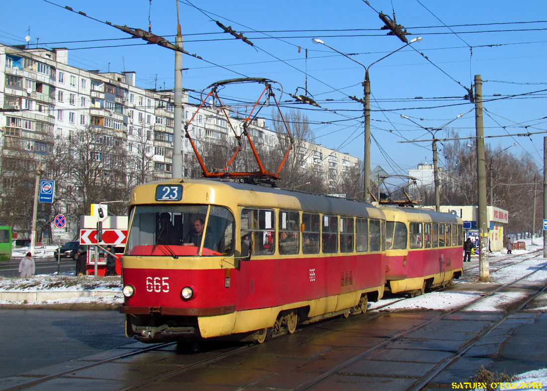 Harkov, Tatra T3SU — 665 Harkov, Tatra T3SU — 665
