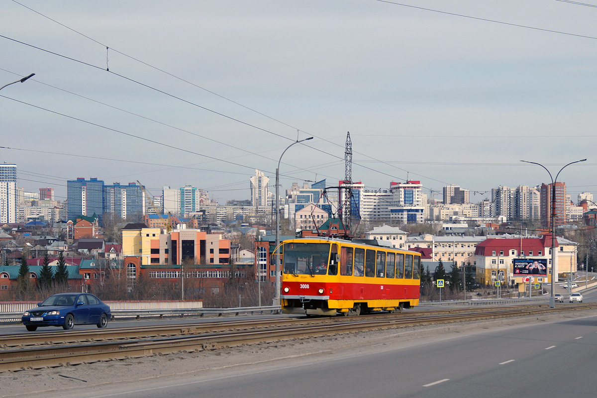 Барнаул, Tatra T6B5SU № 3008