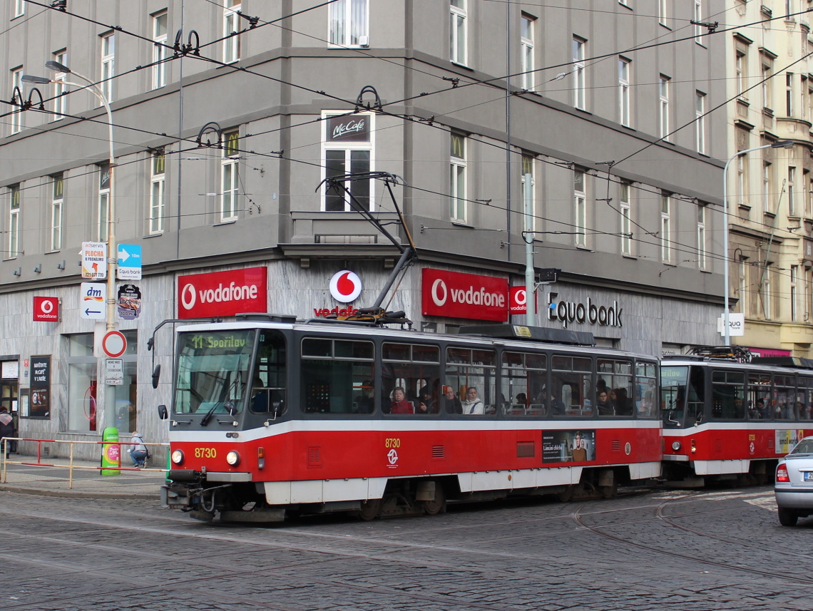 Прага, Tatra T6A5 № 8730