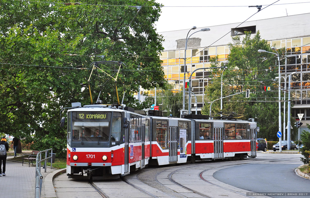 Брно, Tatra KT8D5R.N2 № 1701