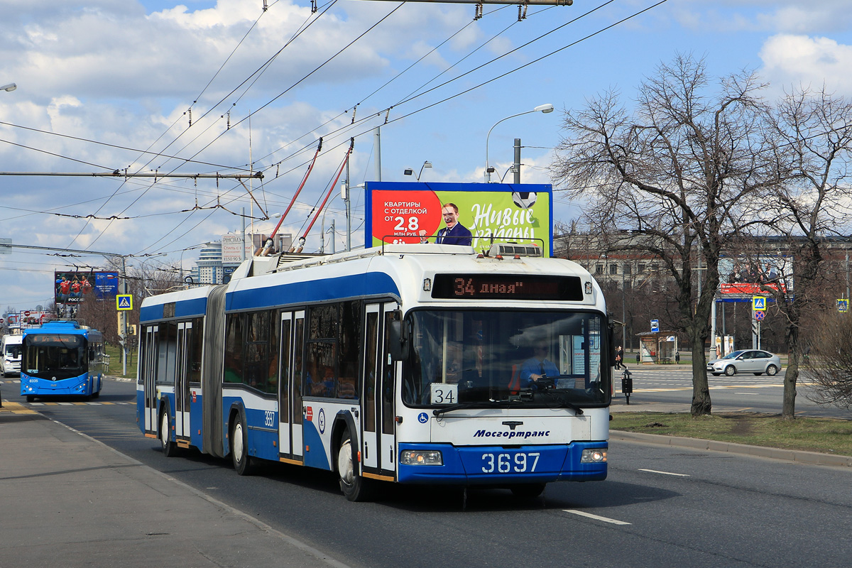 Москва, СВАРЗ-6237 № 3697 Москва, СВАРЗ-6237 № 3697