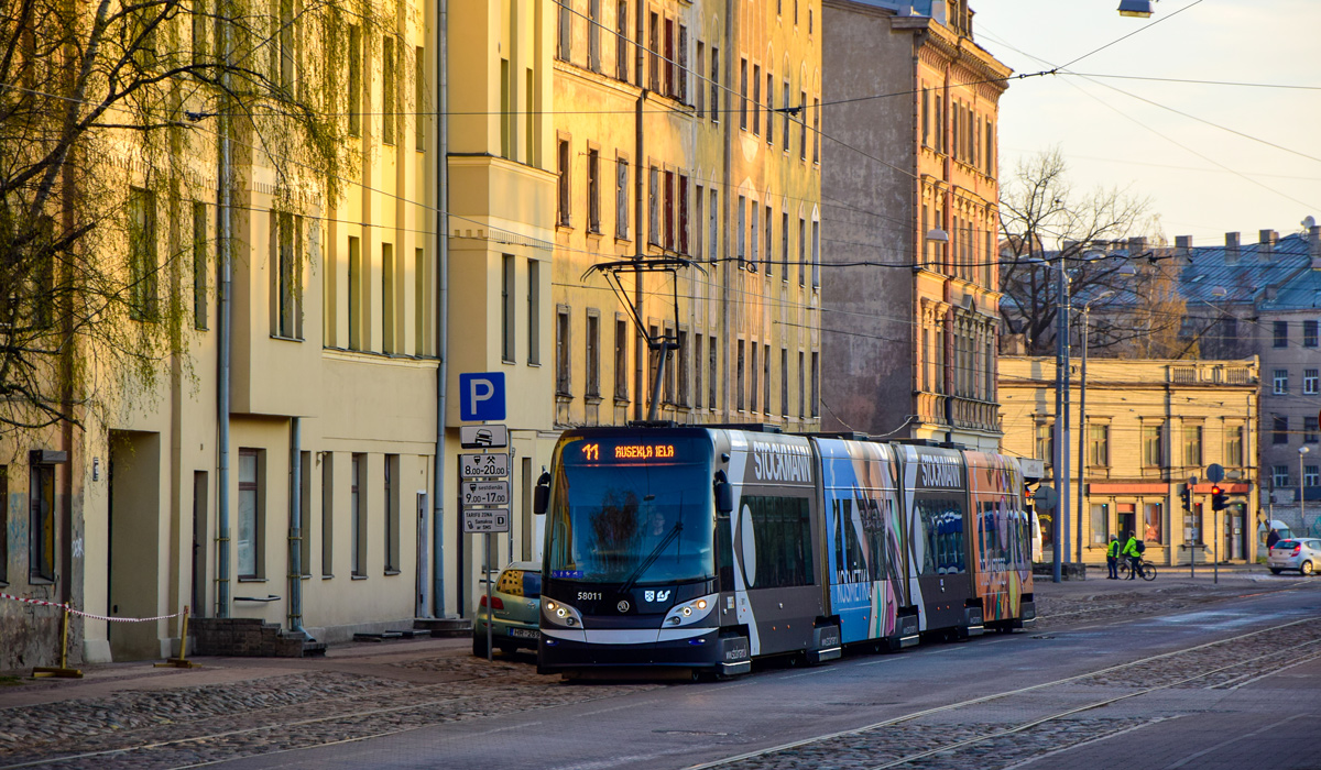 Рига, Škoda 15T1 ForCity Alfa Riga № 58011