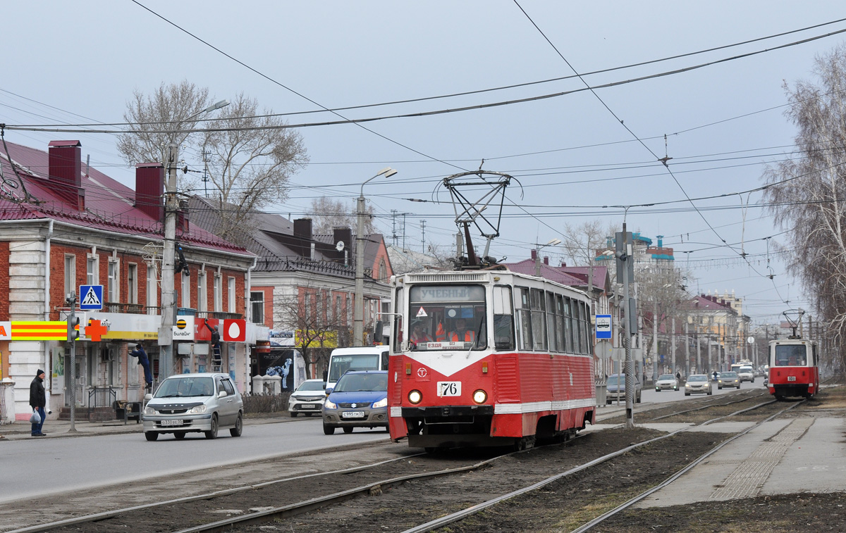 Omsk, 71-605 (KTM-5M3) № 76