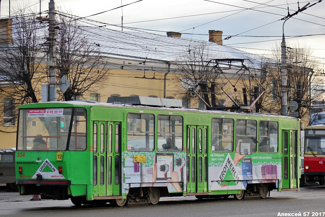 Тула, Tatra T6B5SU № 334