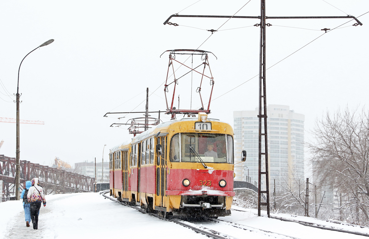 Екатеринбург, Tatra T3SU № 323