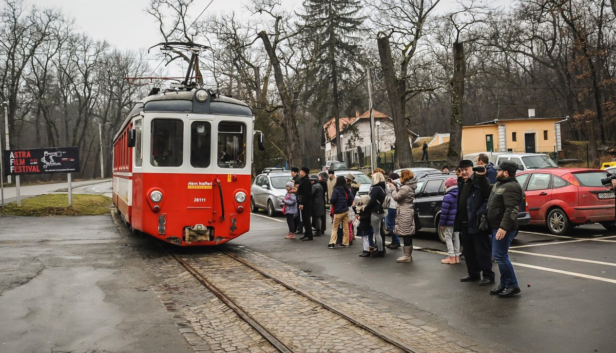 Rășinari, SWP/BBC Be 4/4 N°. 26111; Rășinari — Reopening of Tramway Operation 12.01.2018