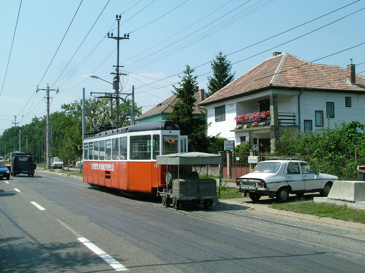 Сибиу & Рашинари, SWP/SAAS Be 4/4 № 721; Сибиу & Рашинари, Двухосный прицепной вагон № Generator Wagon Сибиу & Рашинари, SWP/SAAS Be 4/4 № 721; Сибиу & Рашинари, Двухосный прицепной вагон № Generator Wagon