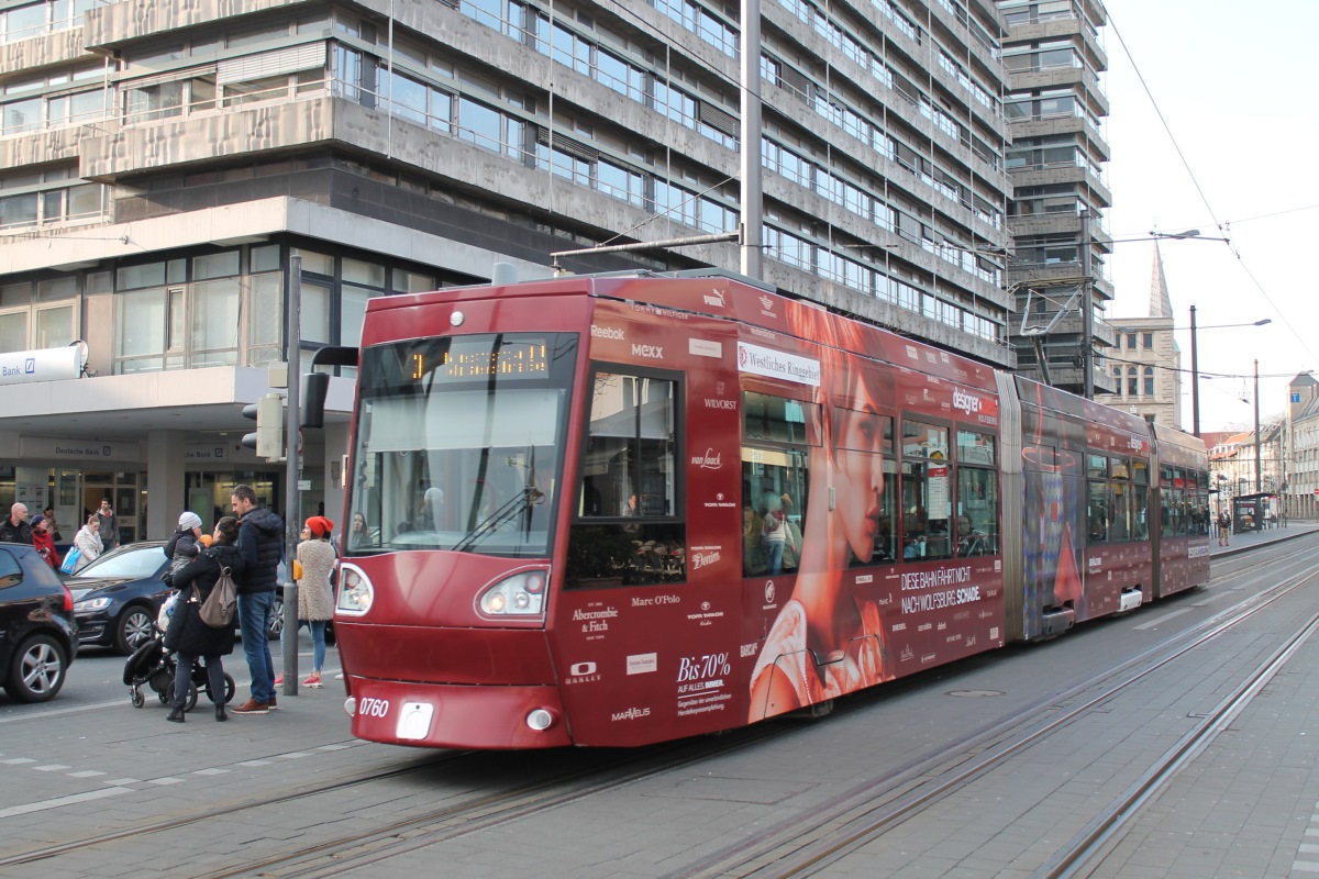 Брауншвейг, Alstom NGT8D № 0760