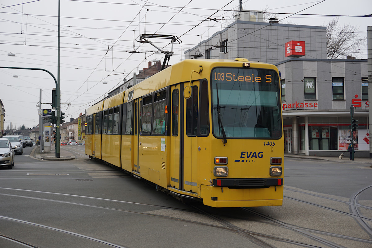 Эссен – Мюльхайм-ан-дер-Рур, Duewag M8C № 1405
