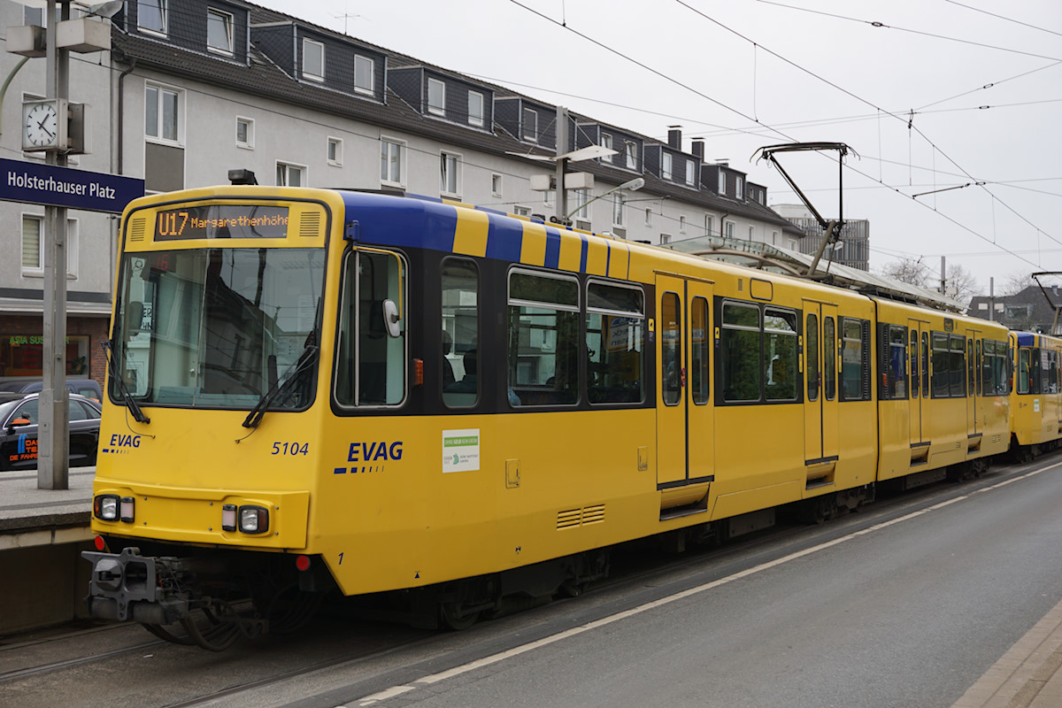 Эссен – Мюльхайм-ан-дер-Рур, Duewag B80C № 5104