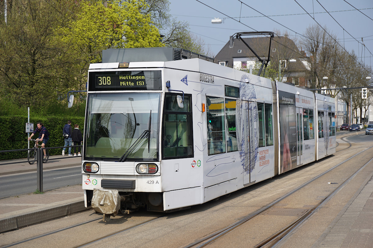 Бохум – Гельзенкирхен, Duewag MGT6D № 429