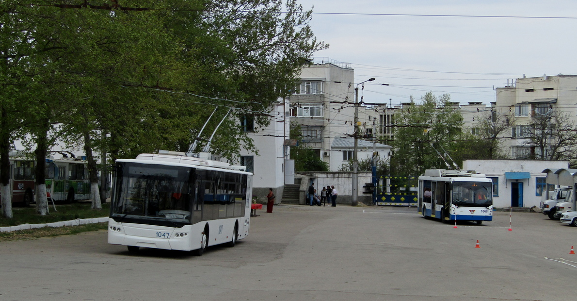 Севастополь, ЛАЗ E183A1 № 1047; Севастополь — Конкурс профессионального мастерства 2018