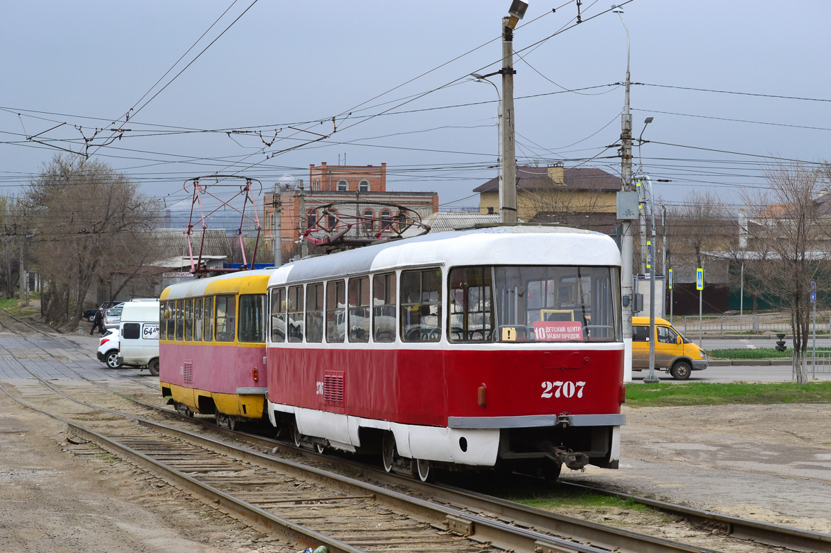 Волгоград, Tatra T3SU № 2707