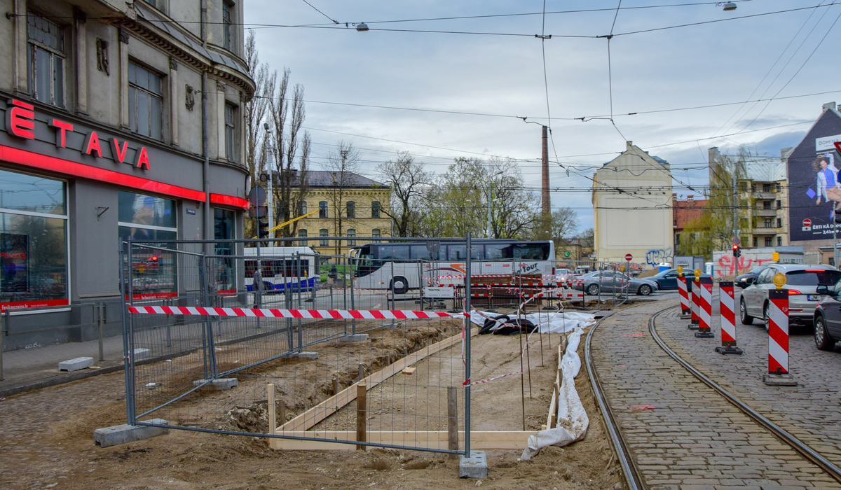 Riga — Tramway Lines and Infrastructure