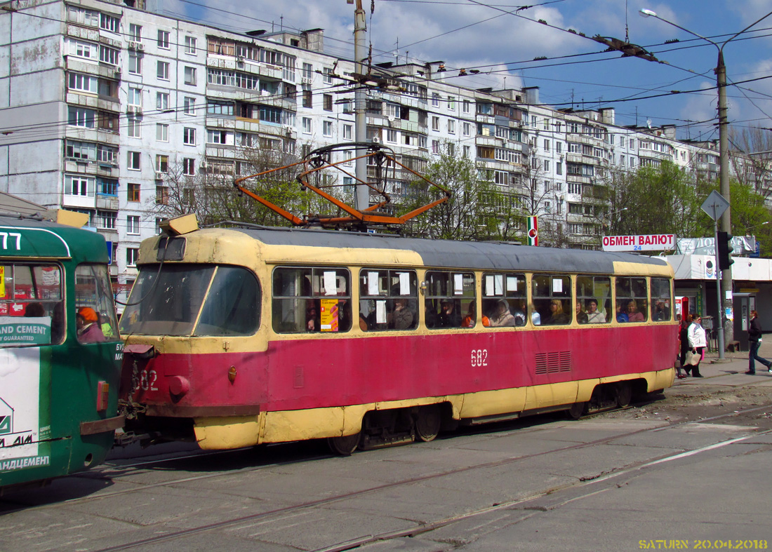 Harkov, Tatra T3SU — 682