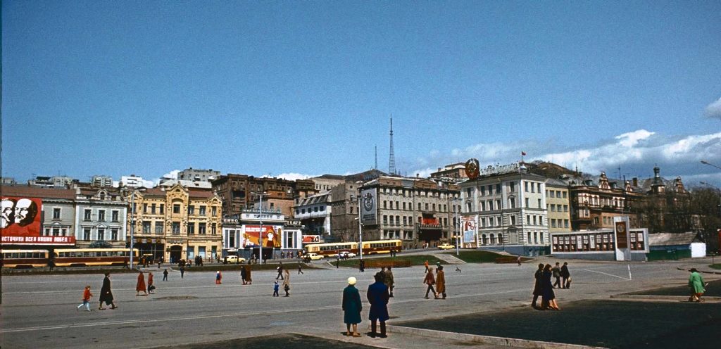 Владивосток — Исторические фотографии — трамвай (1971-1990)