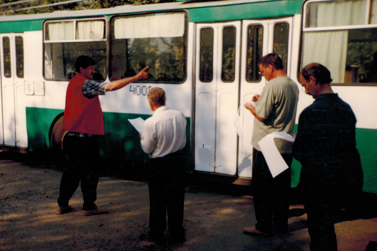 Барнаул — Краевой конкурс водителей троллейбуса 2002 г.