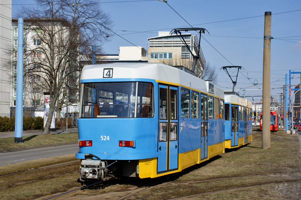 Хемниц, Tatra T3DM № 524