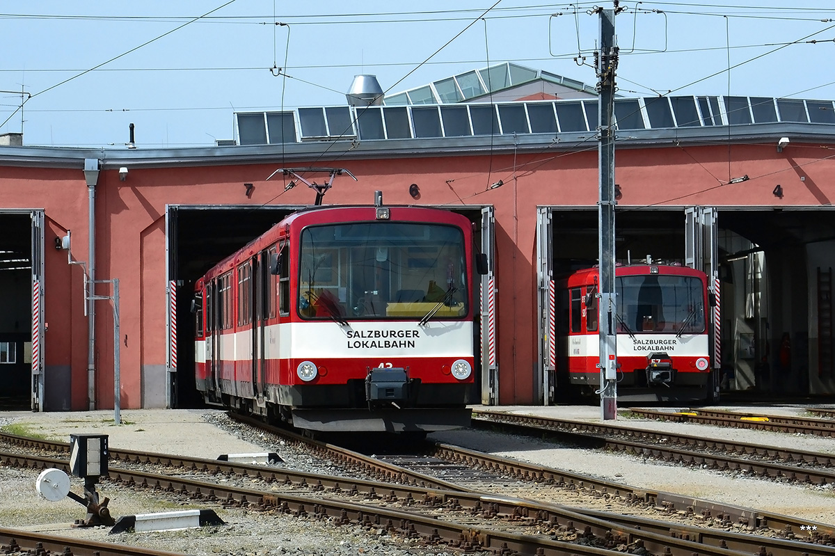 Salzburg, SGP GT6 # 43; Salzburg — Salzburger Lokalbahn