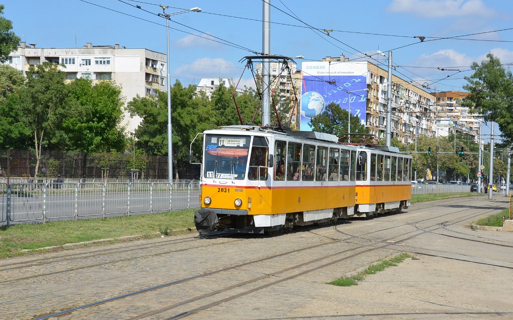 София, Tatra T6A2B № 2031