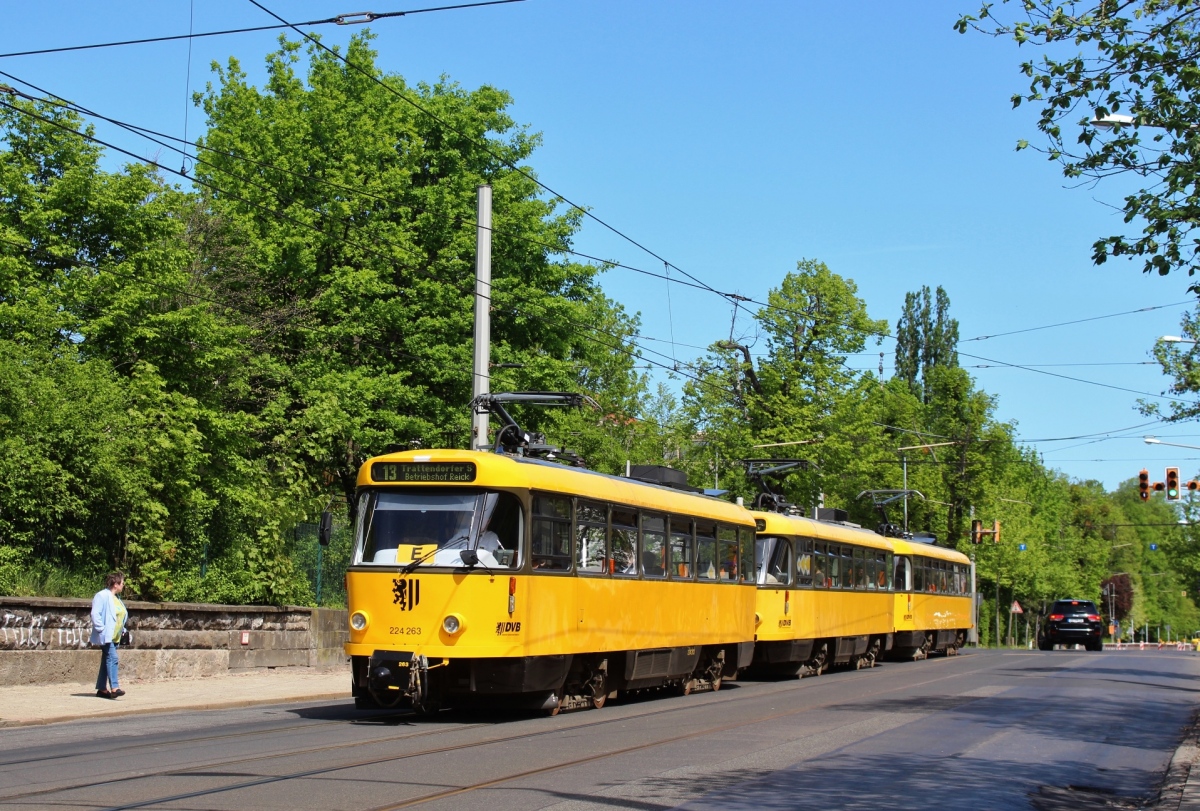 Дрезден, Tatra T4D-MT № 224 263