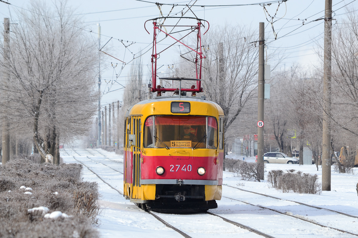 Волгоград, Tatra T3SU № 2740