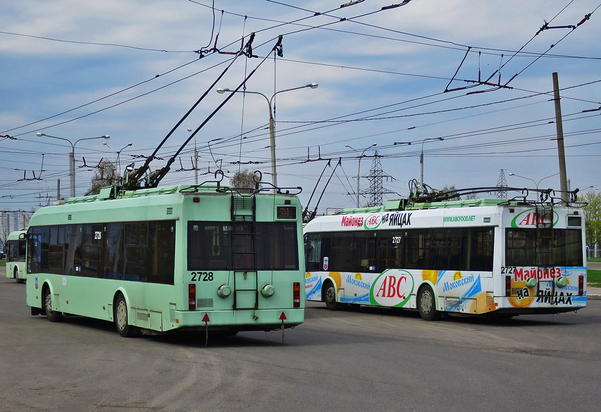 Минск, БКМ 321 № 2728; Минск, БКМ 321 № 2727