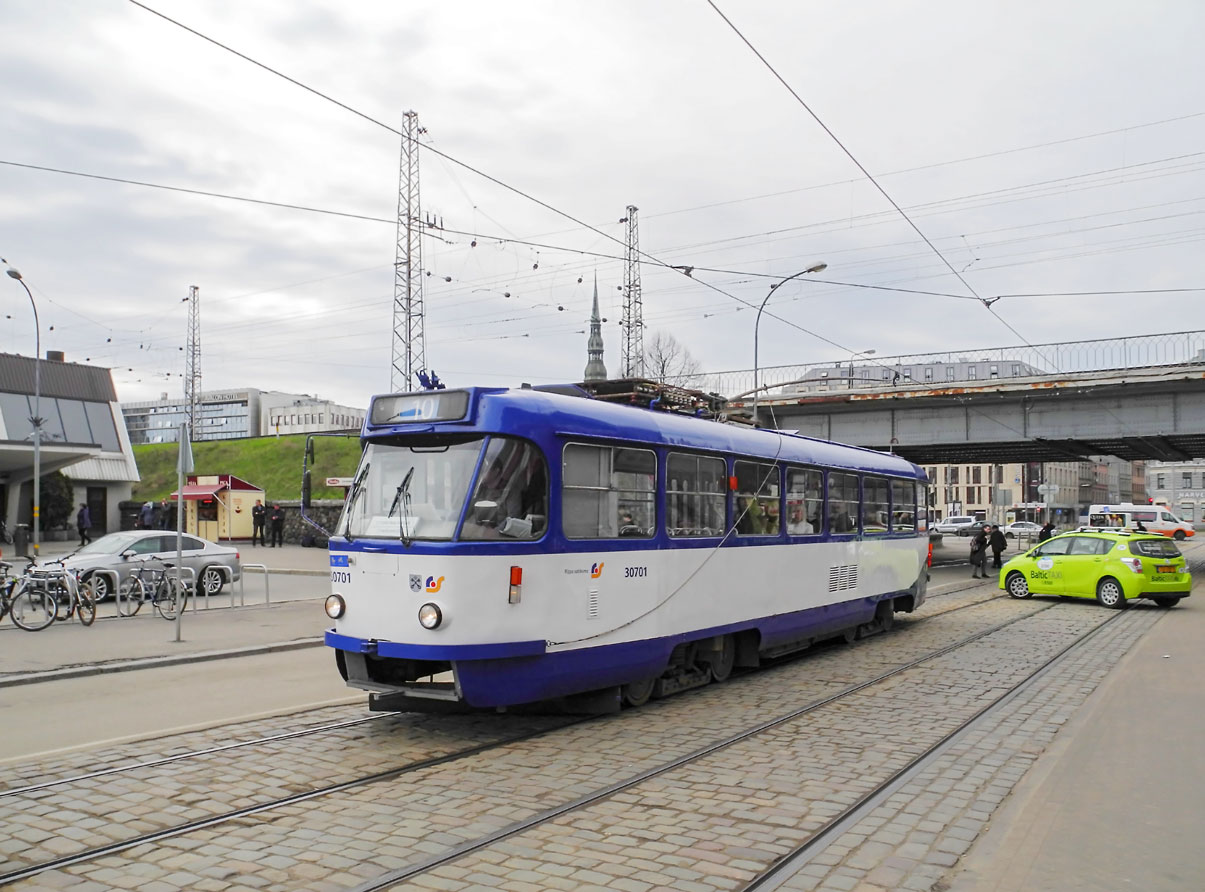 Рига, Tatra T3A № 30701