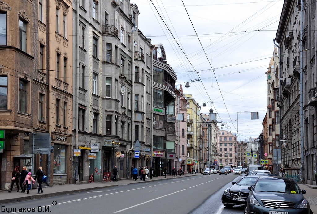 Saint-Petersburg — Trolleybus lines and infrastructure