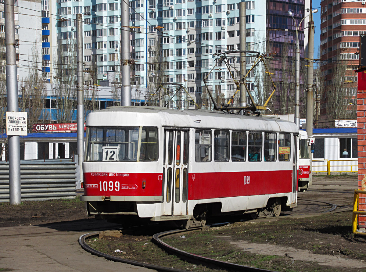Samara, Tatra T3SU (2-door) Nr. 1099; Samara — Terminus stations and loops (tramway)