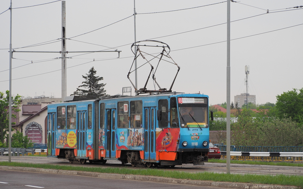 Львов, Tatra KT4SU № 1118