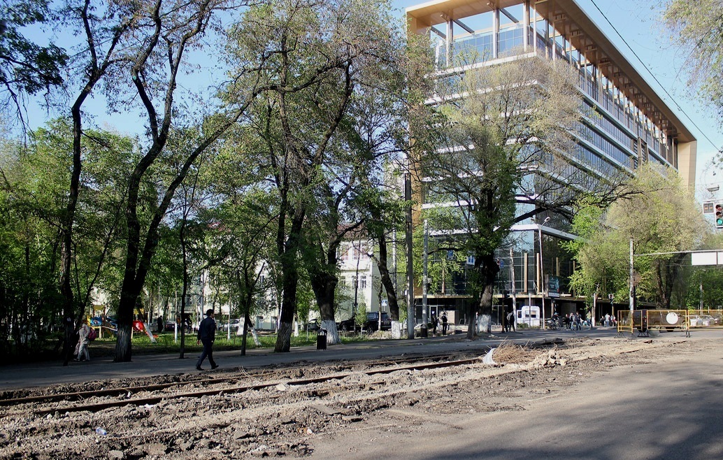 Алматы — Ликвидированные трамвайные линии