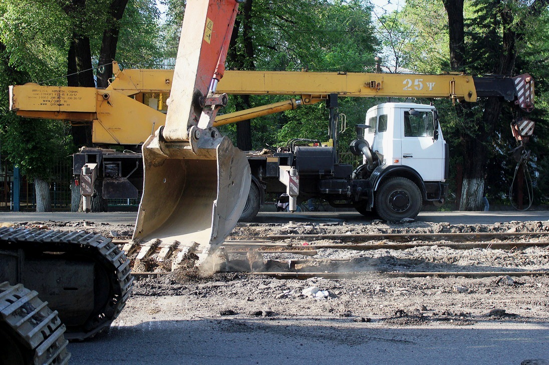 Almati — Liquidated tram lines