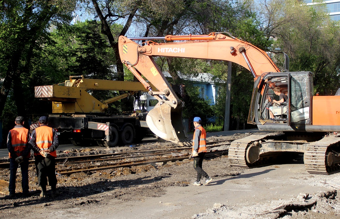 Almaty — Liquidated tram lines
