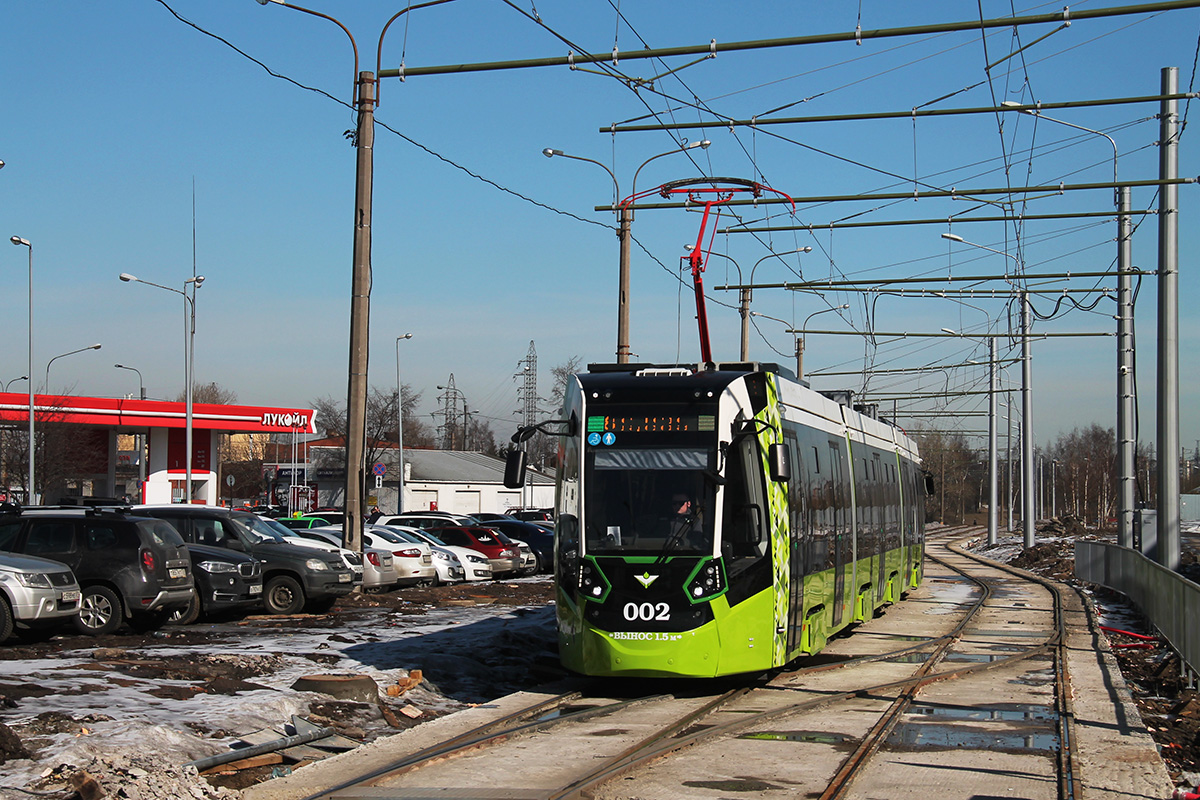 Санкт-Петербург, Stadler B85600M № 002