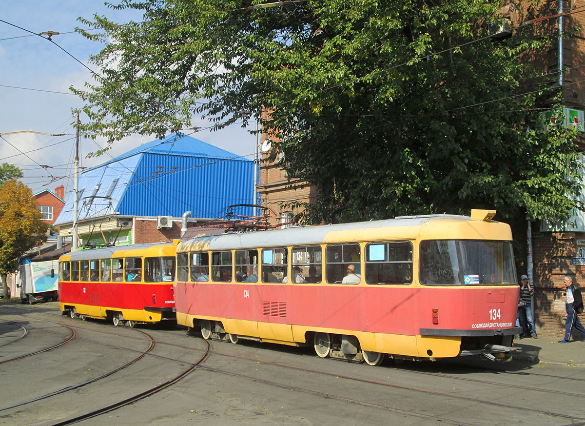 Краснодар, Tatra T3SU № 134
