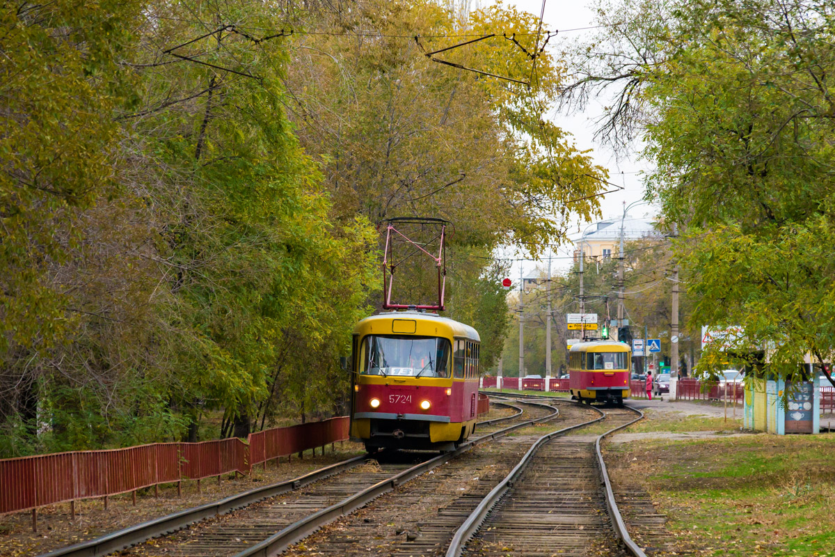 Волгоград, Tatra T3SU № 5724