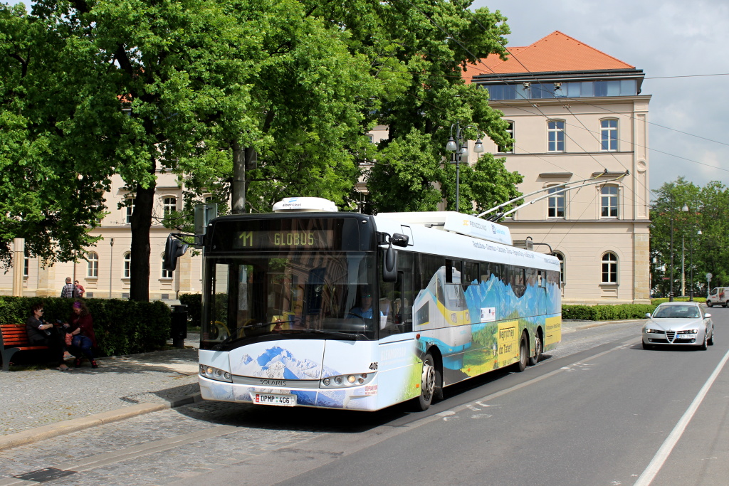 Пардубице, Škoda 28Tr Solaris III № 406